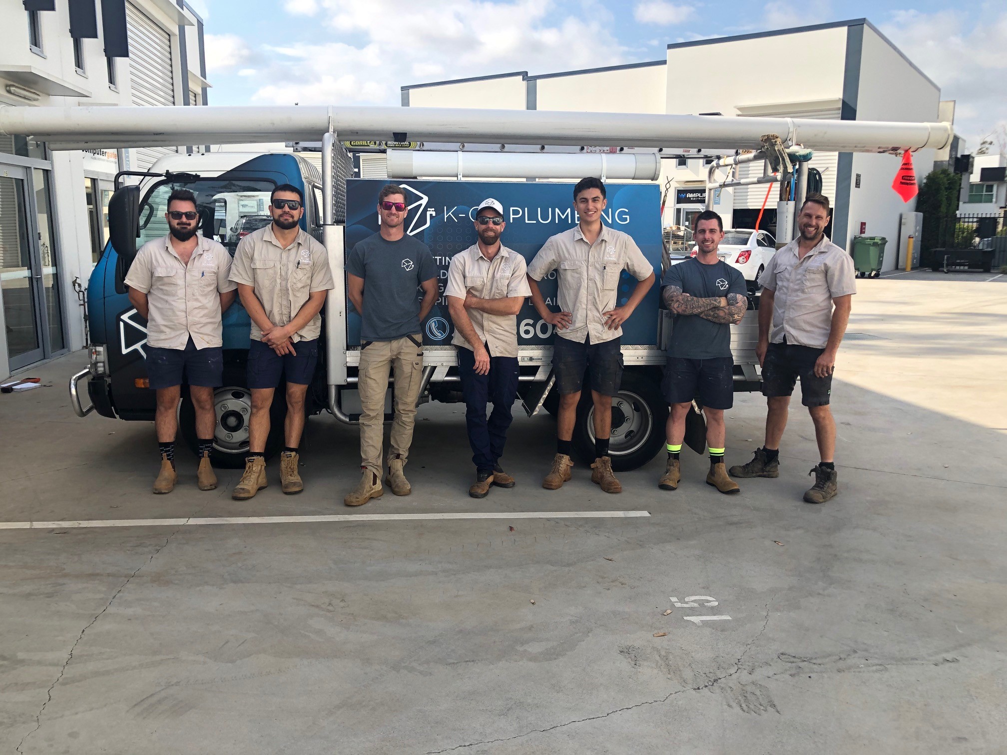 K-Oz Plumbing Plumbing team - Your Brisbane Plumbers and Gasfitters